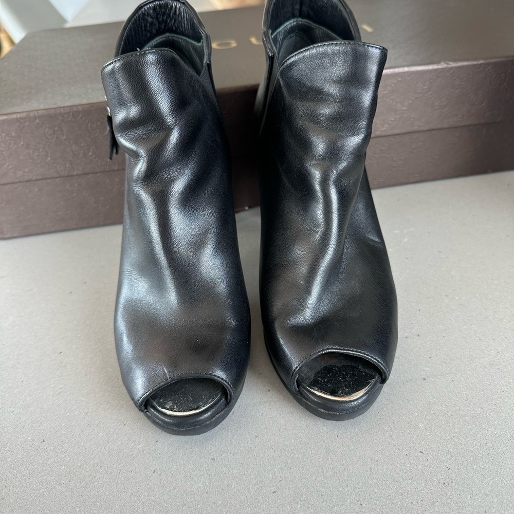 Stuart Weitzman Black Booties - image 2